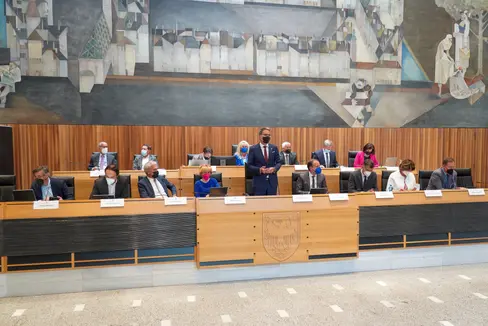 Oggi, venerdì 29 aprile, il Consiglio provinciale ha approvato, a maggioranza, la proposta del presidente della Provincia, Arno Kompatscher, di ridurre la Giunta da nove a otto membri (Foto: ASP)