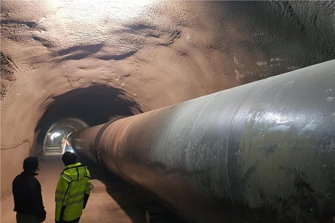 Das unterirdisch angelegte Kraftwerk St. Anton ist das fünftgrößte Wasserkraftwerk von Südtirol: Umweltgelder für Dreijahreszeitraum 2022-24 genehmigt. (Foto: Eisackwerk)