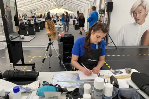 Un'immagine degli EuroSkills svoltisi nel 2021 a Graz, in Austria. Prossimamente sarà la Camera di commercio di Bolzano a gestirli. (Foto APA/WorldSkills Italy)