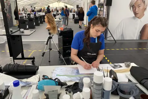Un'immagine degli EuroSkills svoltisi nel 2021 a Graz, in Austria. Prossimamente sarà la Camera di commercio di Bolzano a gestirli. (Foto APA/WorldSkills Italy)