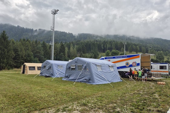 Eintauchen in die Welt des Zivilschutz können Kinder und Jugendliche von Montag bis Samstag dieser Woche beim Zivilschutz-Camp in Dietenheim/Bruneck. (Foto: LPA/Landeswarnzentrum in der Agentur für Bevölkerungsschutz/Ilaria Folie)
