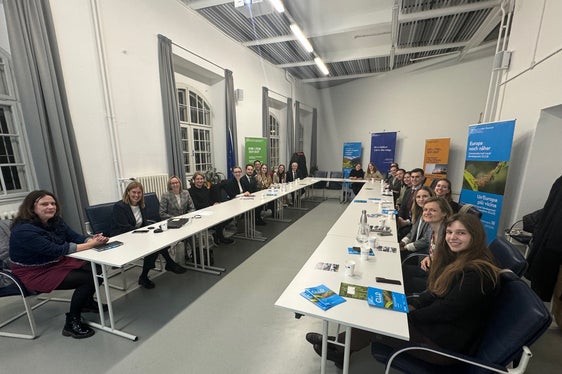 Die Gäste aus Wien trafen auch auf Landesrätin Magdalena Amhof. (Foto: LPA/Karin Leitner)