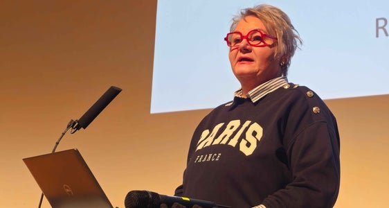 Gina Streit vom Regionalmanagement Osttirol stellte Interreg-CLLD-Projekte vor. (Foto: Euregio)