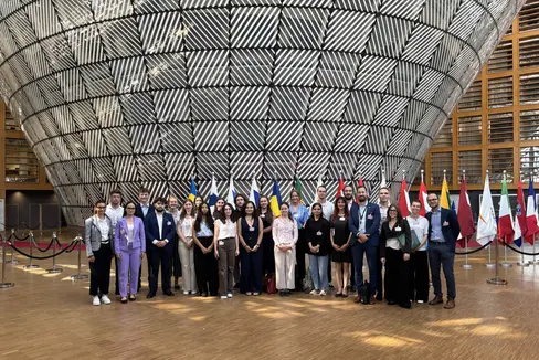 25 Euregio-Studierende besuchten den Rat der EU. (Foto: Euregio)