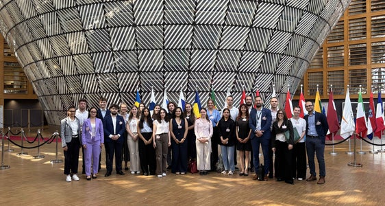 25 Euregio-Studierende besuchten den Rat der EU. (Foto: Euregio)