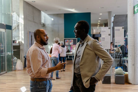 Die heutige Pressekonferenz fand im Rahmen der Expo der Vereine für interkulturellen Dialog statt, die ebenfalls von der Koordinierungsstelle für Integration des Landes organisiert worden ist. (Foto: LPA/Claudia Corrent)