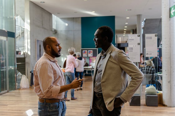Die heutige Pressekonferenz fand im Rahmen der Expo der Vereine für interkulturellen Dialog statt, die ebenfalls von der Koordinierungsstelle für Integration des Landes organisiert worden ist. (Foto: LPA/Claudia Corrent)