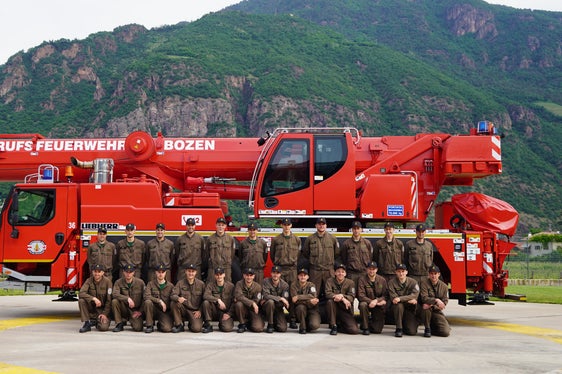 Ausbildungskus Berufsfeuerwehr vom 30. August 2021 bis zum 13. Mai 2022 (Foto: Berufsfeuerwehr Bozen)
