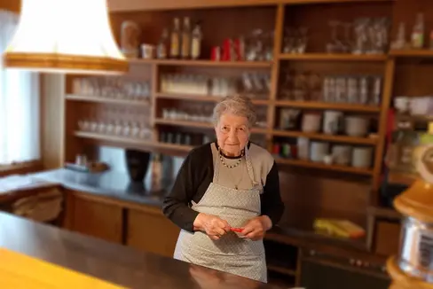 Gertraud Parteli conduce la Gasthaus an der Himmelspfort a Penone. (Foto: USP/Gasthaus an der Himmelspfort)