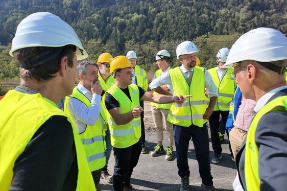 Die Bauarbeiten an der Riggertal-Schleife werden in mehreren aufeinander abgestimmten Bauphasen umgesetzt, um die Auswirkungen auf die bestehende Infrastruktur möglichst gering zu halten. (Foto: LPA/Ingo Dejaco)