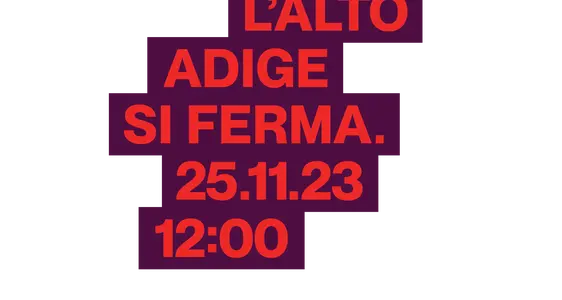 L'Alto Adige si ferma