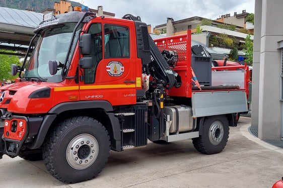 Hilfszug aus Südtirol für von Unwettern heimgesuchte Region Emilia-Romagna (Foto: LPA/Berufsfeuerwehr)