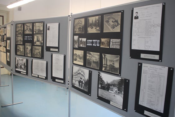 L’esposizione, oltre ai 90 anni del convitto, racconta anche i 135 anni di storia dell’edificio, realizzato come albergo nel 1888 (Foto: ASP)