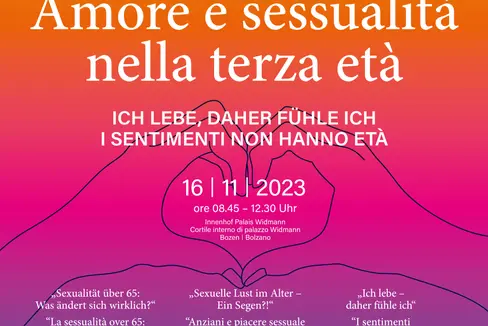 Erste Veranstaltung der Sensibilisierungskampagne zum Thema Liebe und Sexualität im Alter ist eine Tagung am 16. November. (Quelle: LPA/Landesamt für Senioren und Sozialsprengel)