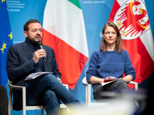 Il vicepresidente Marco Galateo: Tabula Rasa non è solo un micro-finanziamento, ma un dispositivo di fiducia che riconosce il valore delle idee iniziali e invita le ragazze e i ragazzi a sperimentare e trasformare la propria comunità”. (Foto: USP/Fabio Brucculeri)