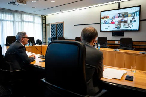 Il compito principale del Centro operativo provinciale, attivato il 30 gennaio, è quello di garantire un'azione rapida, efficace e coordinata in caso di rischi o emergenze particolari durante i Giochi Olimpici Invernali. (Foto: USP/Fabio Brucculeri)