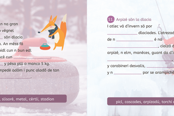 Olympia in Antholz: Der Pädagogische Bereich der ladinischen Bildungsdirektion hat dafür ein innovatives, sprachlich angepasstes Unterrichtsmaterial entwickelt. (Foto: LPA/Landesdirektion ladinische Kindergärten und Schule)