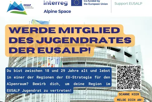 In den 48 Alpenregionen werden derzeit wieder Jugendliche gesucht, die sich im EUSALP-Jugendrat engagieren möchten. (Foto: LPA/EUSALP)