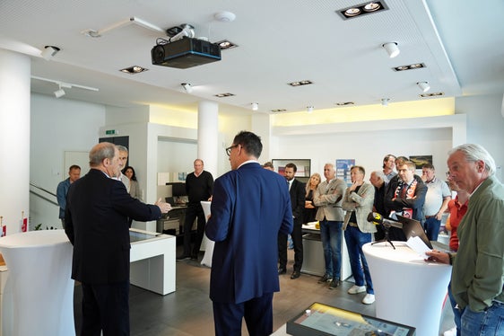 Die Euregio organisiert in den nächsten Wochen 3 große Sportevents, diese wurden heute (13. Juni) im Euregio-Infopoint in Innsbruck vorgestellt. (Foto: Land Tirol/Brandhuber)