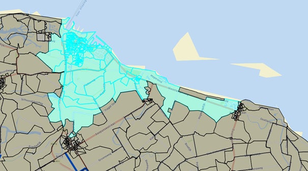 Map Breskens