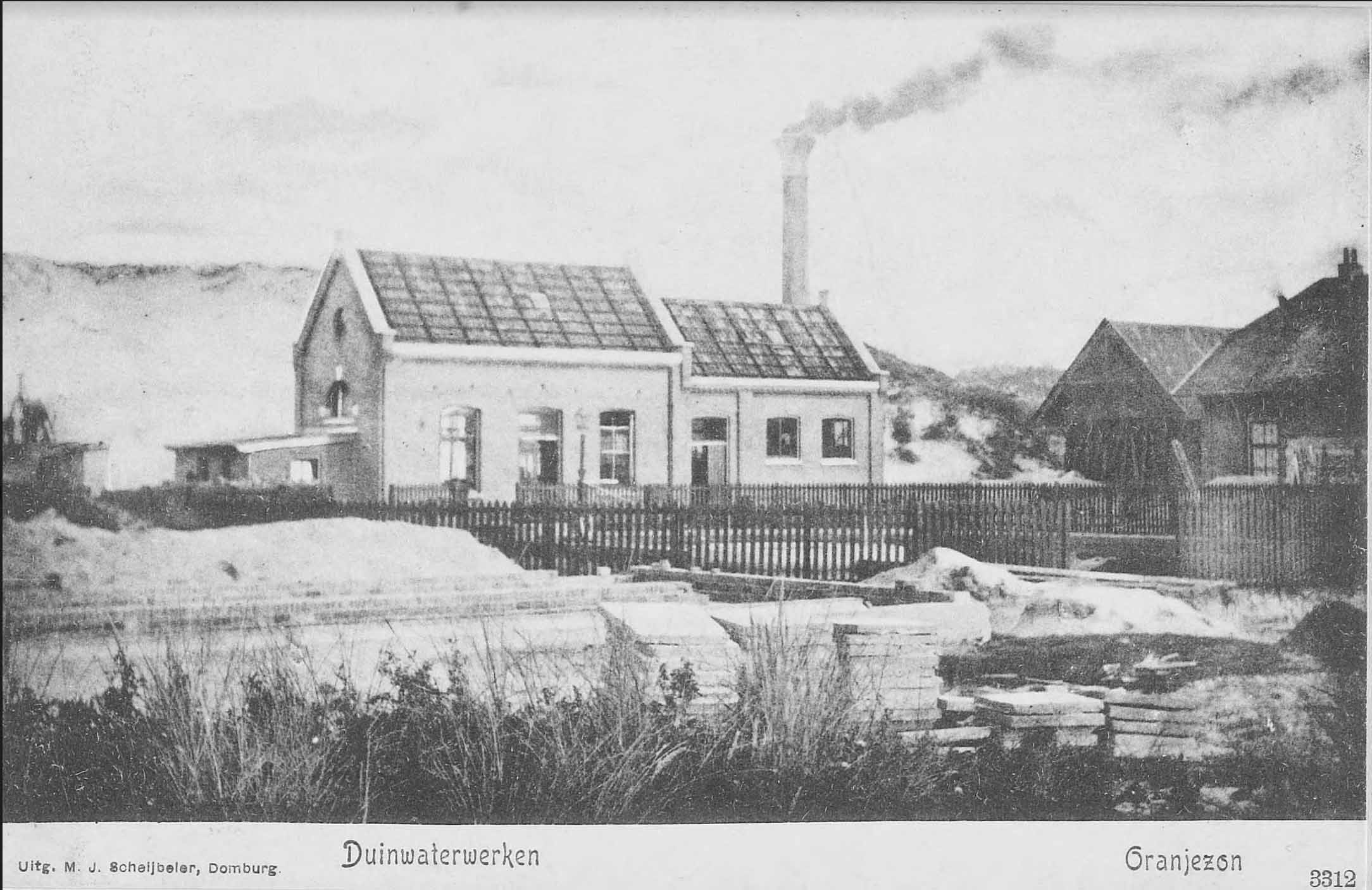 Het pompstation in Oranjezon.