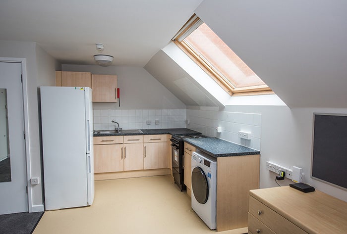 Image of a fully fitted kitchenette