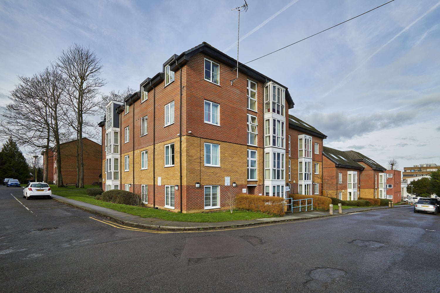 Reading key worker accommodation - front of accommodation block