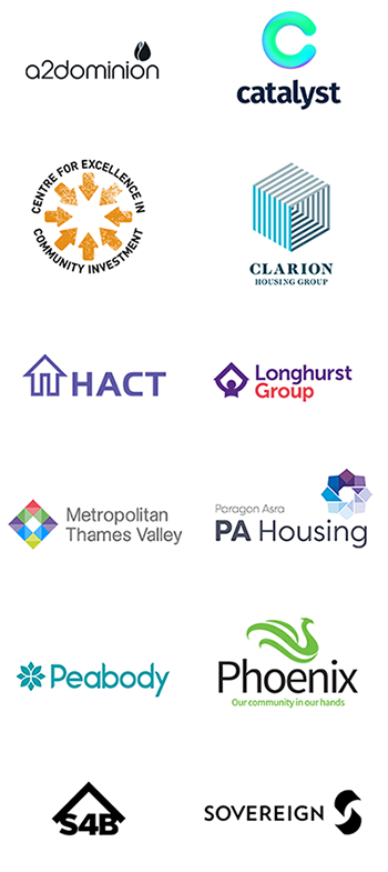 Housing association logos