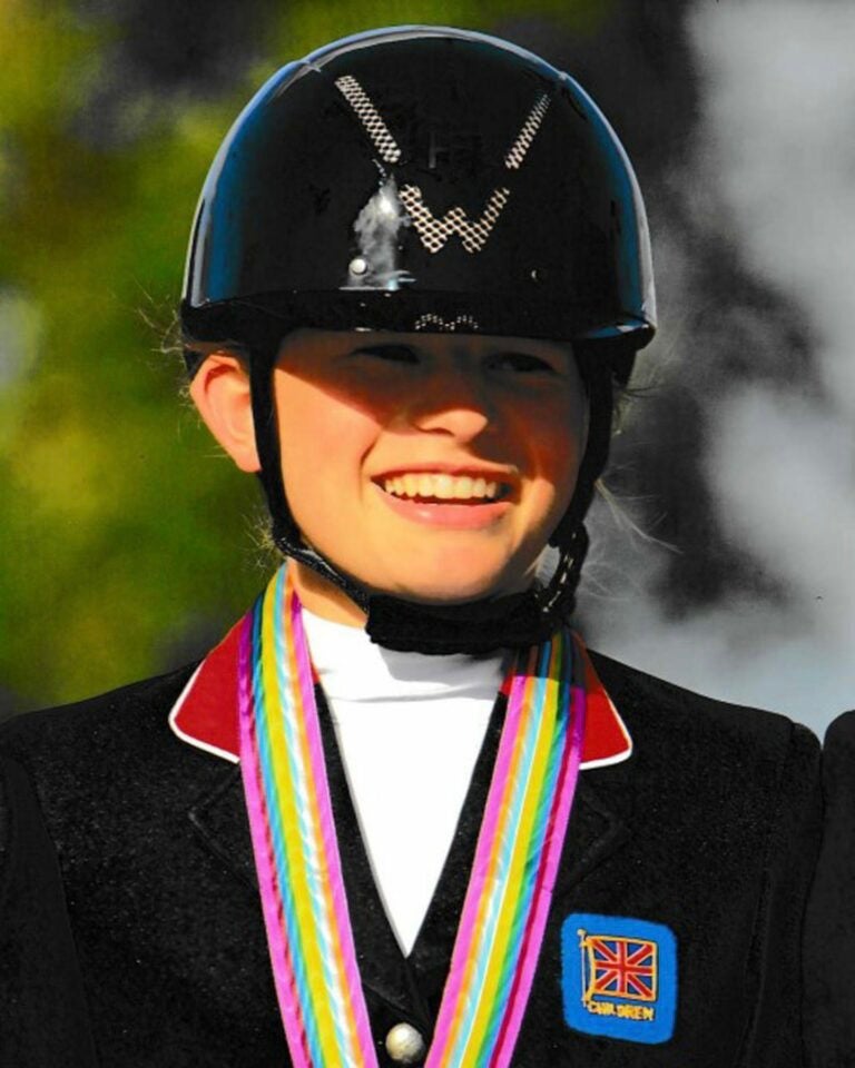 Katie%20Robertson%20Equestrian - Great Britain: Katie Robertson: An unusual path to her GB debut - Grey January clouds loomed over the Estadio Bereto in Valencia as Great Britain held the keys to Olympic qualification with their slim 1-0 advantage over Ireland.