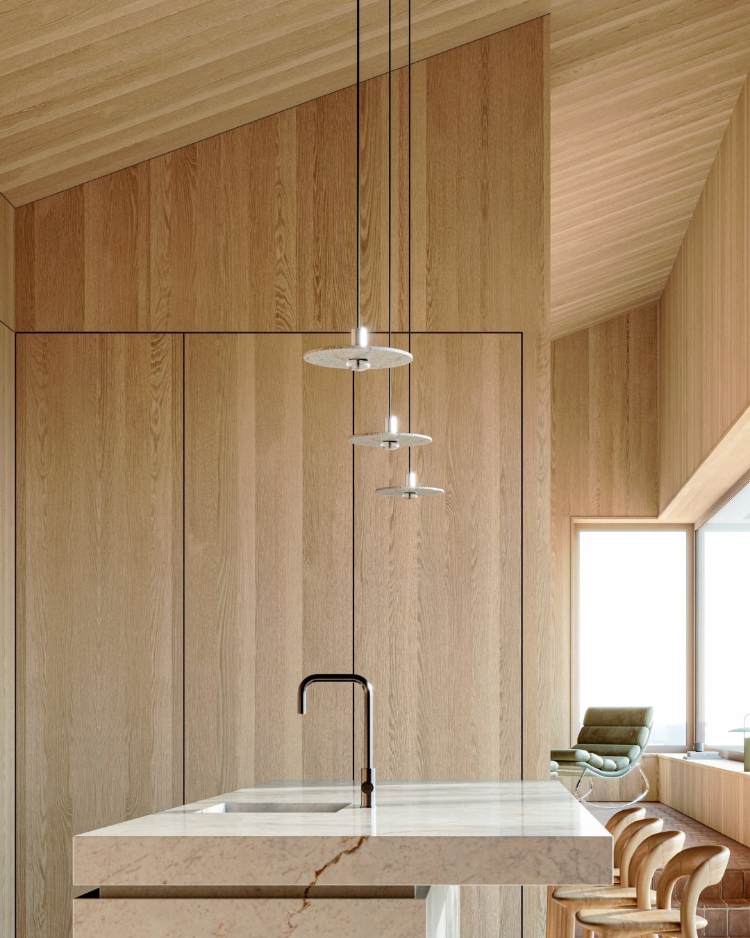 Querkus wood veneer collection - sheet - challenging finish