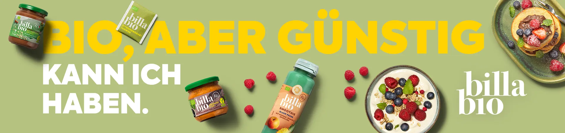 BILLA BIO: Bio, aber günstig. Kann ich haben.