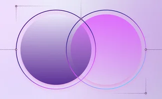 A stylistic Venn diagram