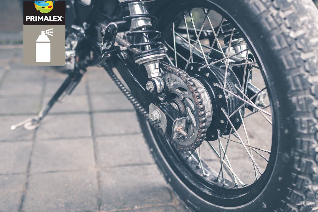 Detail kola motocyklu