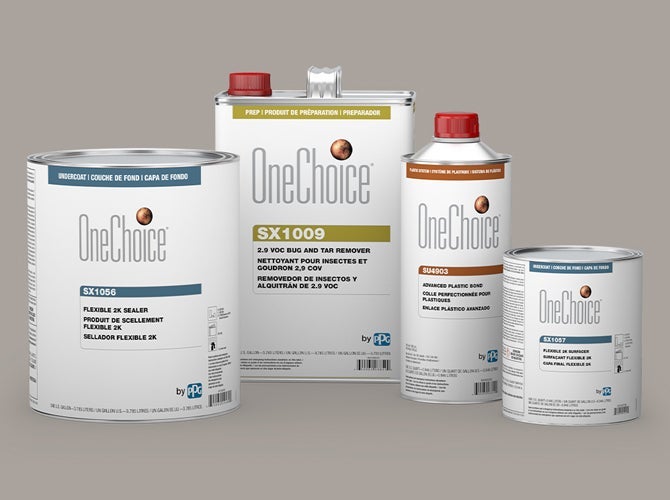 PPG OneChoice products