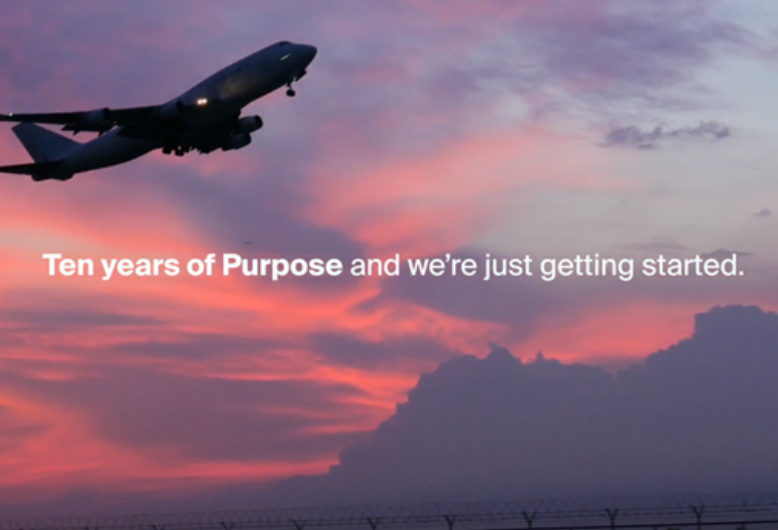 A plane flying in the sky