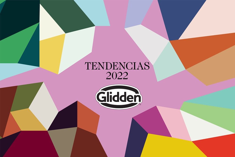 Un fondo colorido con texto