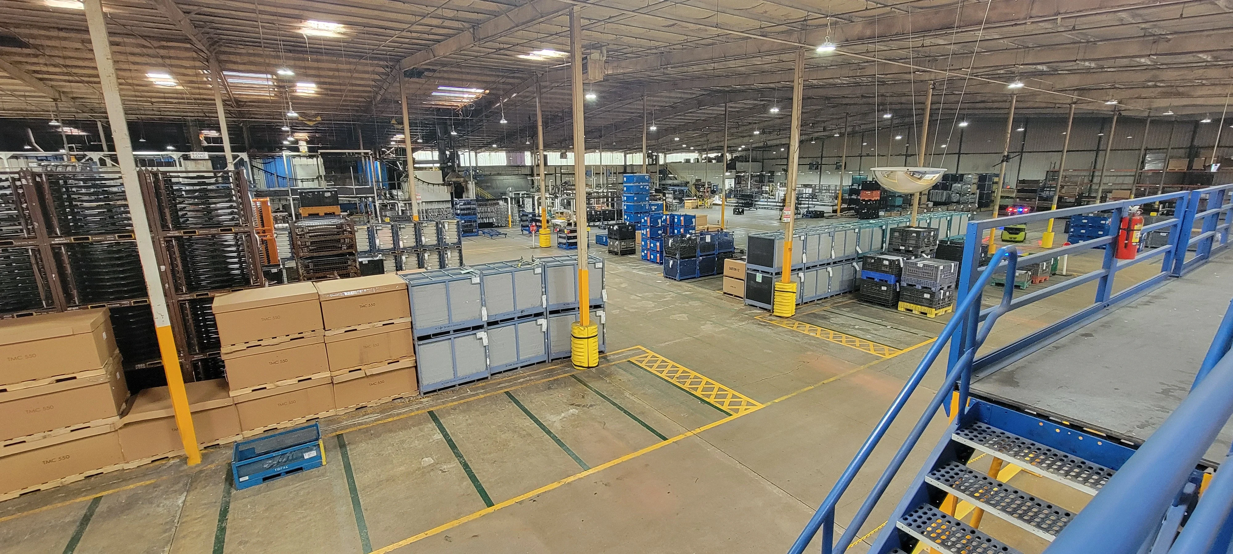 Portland plant - electrocoat, powder coat