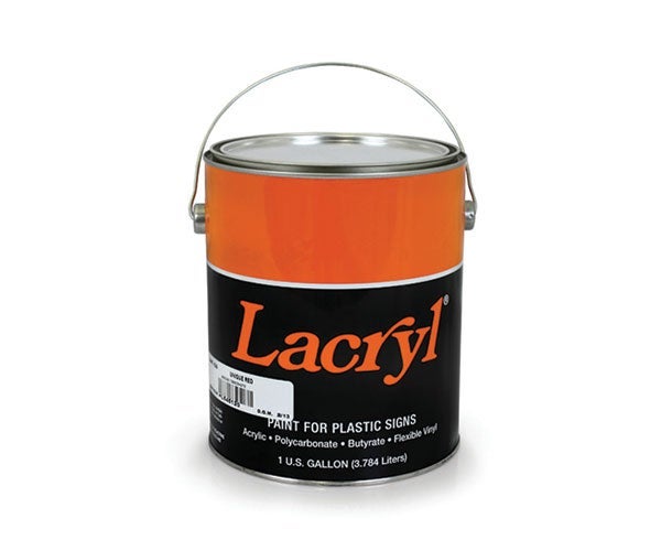 Can of Lacryl paint