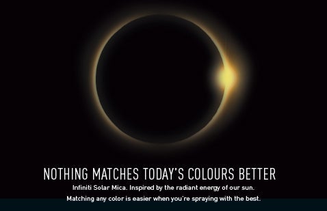 Advert featuring eclipse