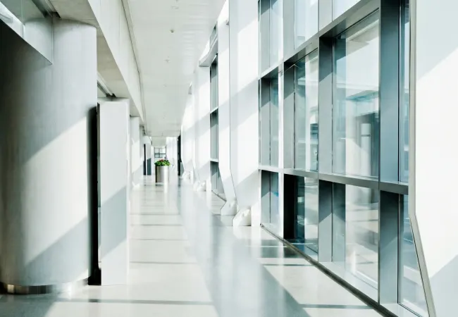PPG STEELGUARD 951 intumescent epoxy coating applied to steel structure