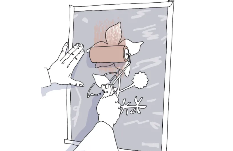 Måla med schabloner