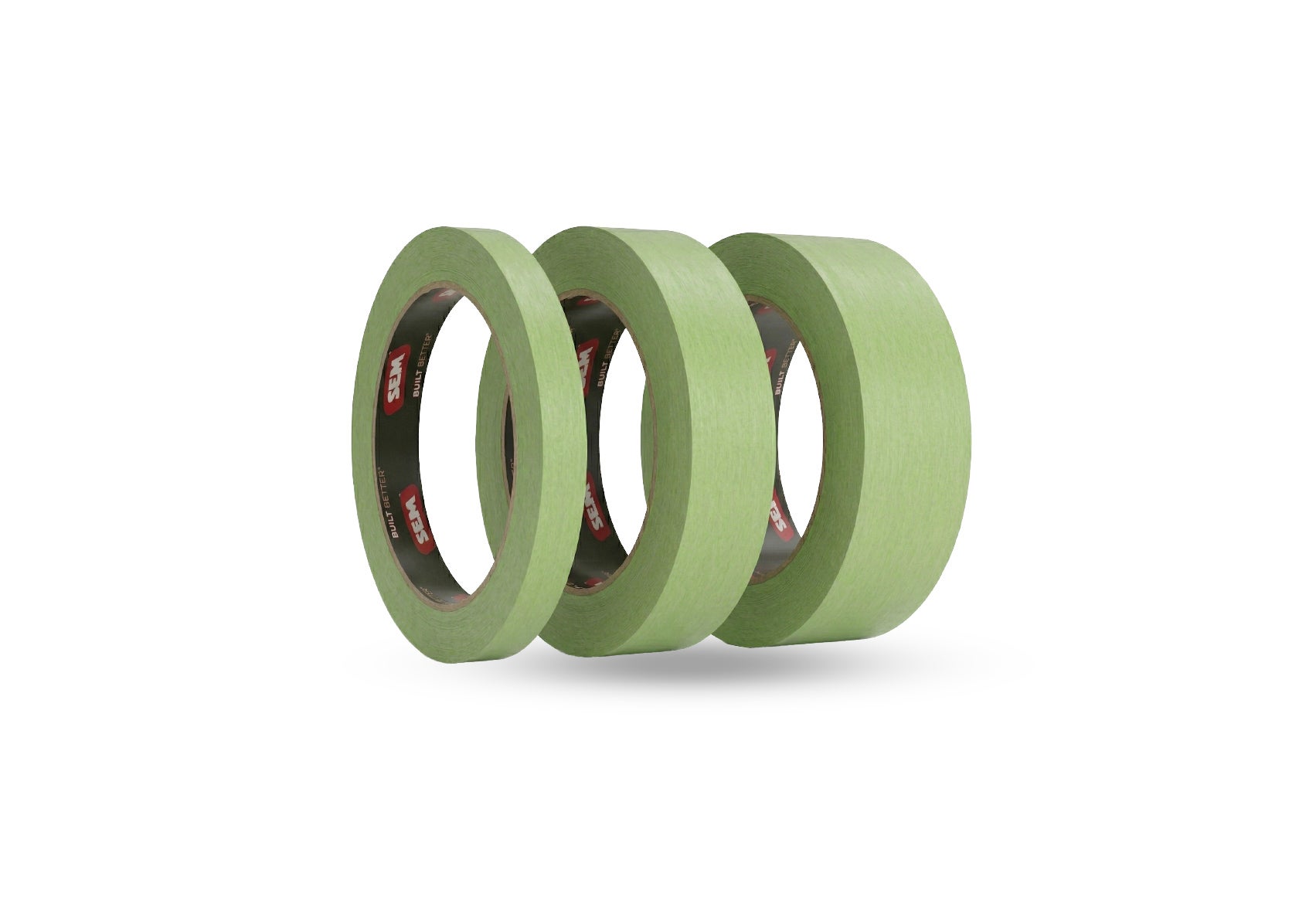 Un conjunto de rollos de cinta