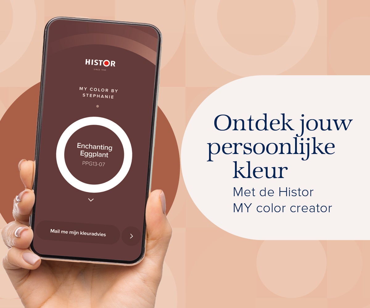 Histor MY color creator tool, ontdek jouw kleur!