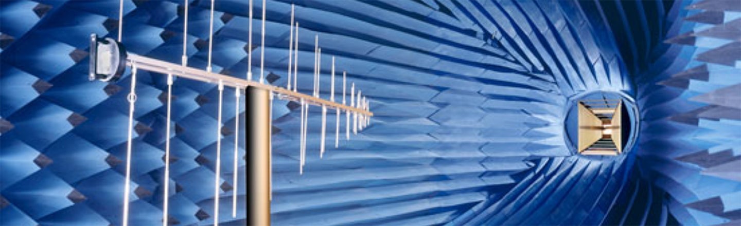 PPG aerospace engineered materials cuming lehman Tapered Anechoic Chamber