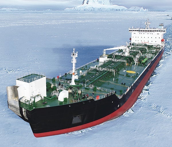 A ship in the ice