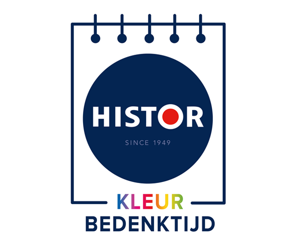 Histor kleurbedenktijd logo