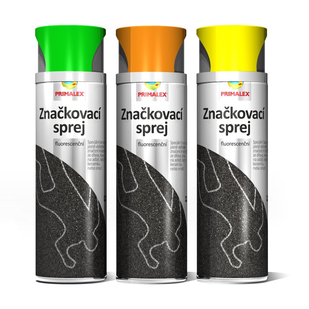 Skupina aerosolových plechovek