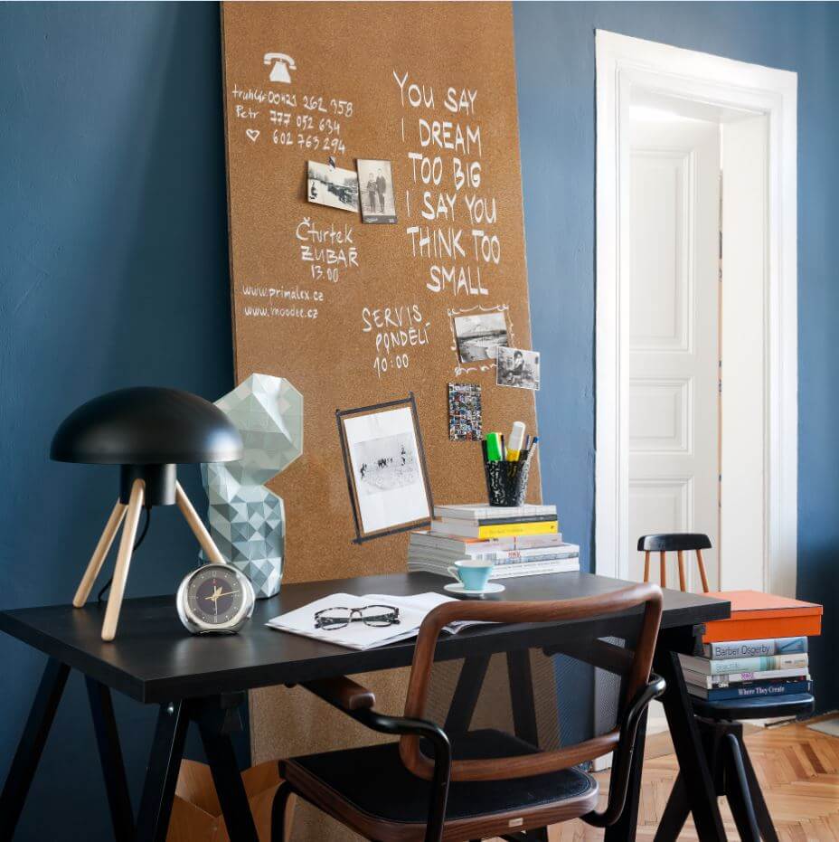 Spoustu věcí, které si nechcete pamatovat? Nechte to na vaší zdi nebo i na obyčejné desce. 