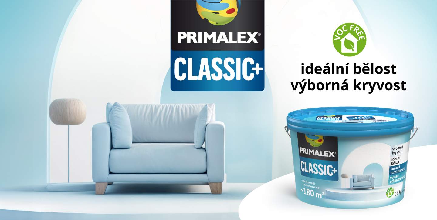 Primalex classic + collection homepage banner