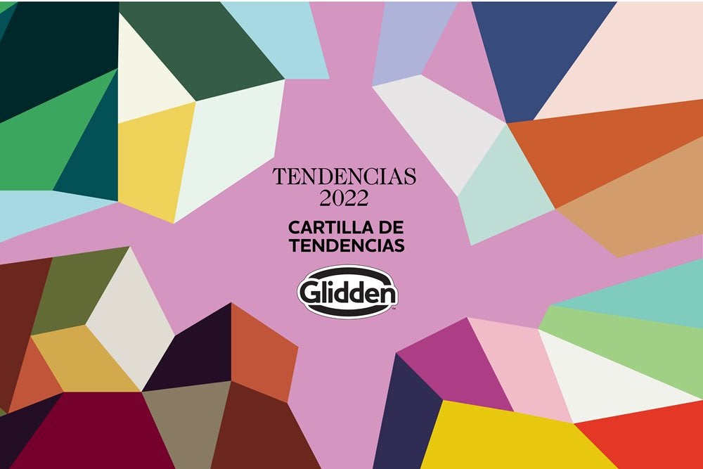 Un fondo colorido con texto